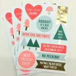 Meri Meri Festive Gift Wrapping Stickers