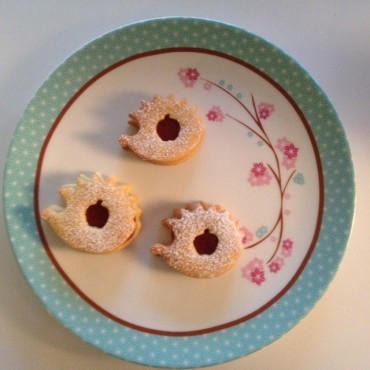 Hedgehog Linzer Cookie Cutter