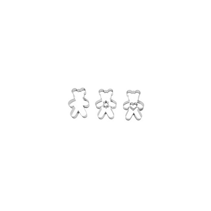 Teddy Linzer Cookie Cutter Set Teddy Linzer Cookie Cutter Set