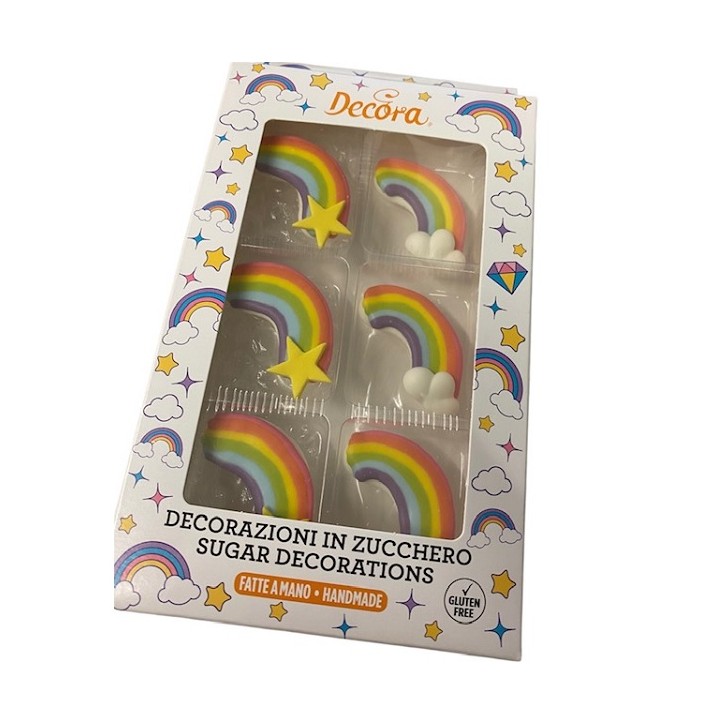 Regenbogen Zuckerdekor 0500410 Regenbogen Zuckerdekor 0500410