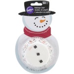 Wilton Cupcake Cases Snowman, 50 pcs