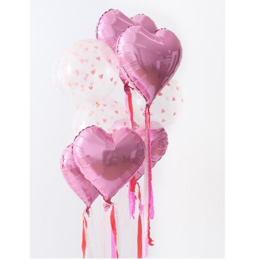 Heart Mylar Balloons Meri Meri Valentines Day