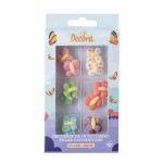 Decora Little Butterflies Sugar Pipings, 12 pcs