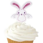 Wilton Bunny FunPix Topper, 12 Stück