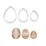 Easteregg Cookie Cutter Set, 3 pcs