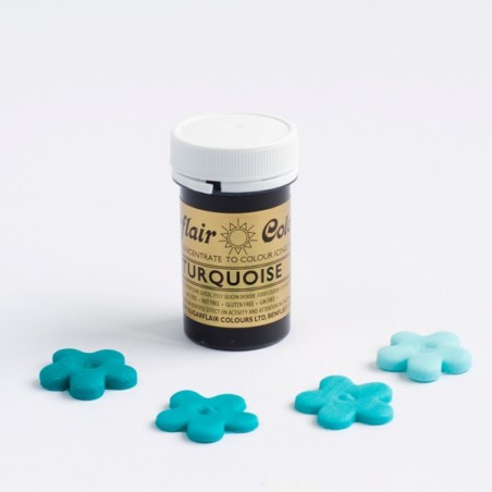 Sugarflair Spectral Paste Colour Turquoise – Food Colouring Paste for Fondant & Buttercream