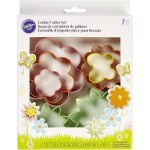 Wilton Garden Flower Cookie Cutter Set, 7 pcs