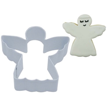 White Angel Metal Cookie Cutter