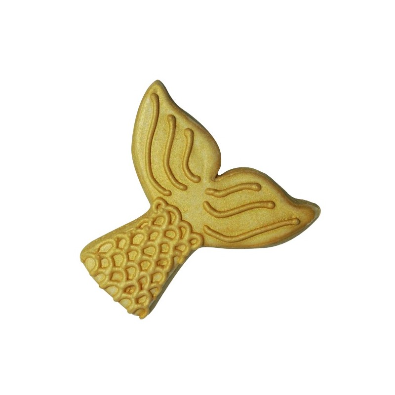 Anniversary House Turquoise Mermaid Tail Cookie Cutter, 9.5cm