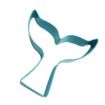 Anniversary House Turquoise Mermaid Tail Cookie Cutter, 9.5cm