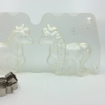 Double Twinkle the Unicorn Chocolate Mould, 110mm
