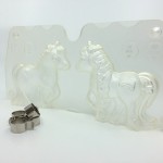 Double Twinkle the Unicorn Chocolate Mould, 110mm