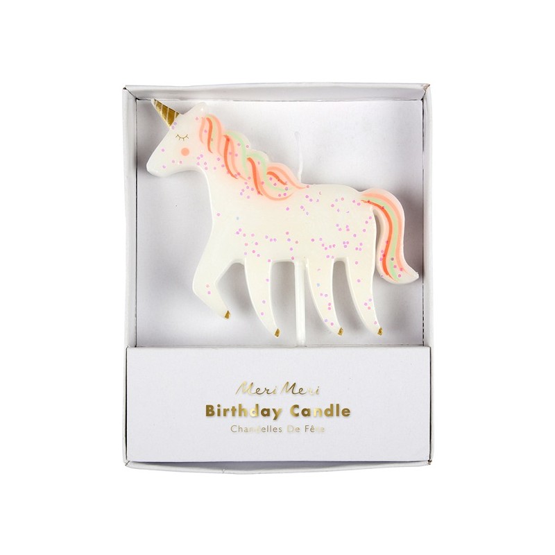 Meri Meri Unicorn Birthday Candle, 1 pcs