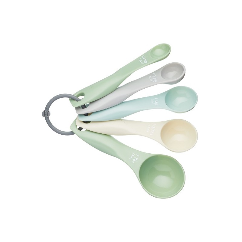 Colourworks Pastel Measuring Spoon Set, 5 pcs