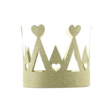 Gold Crown Sweet Love  Partyhat