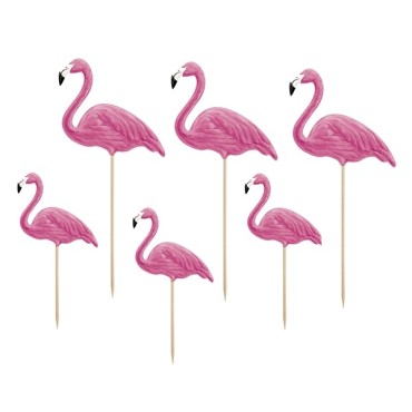 Flamingo Holzspiesschen