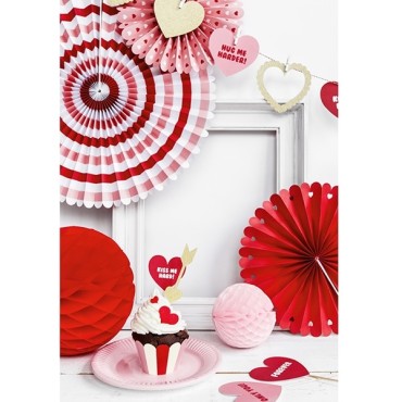 Sweet Love Heart Arrow Cupcake Toppers