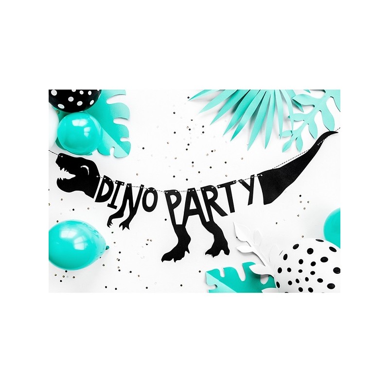 PartyDeco Dinosaurier Party Banner, 90cm