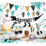 PartyDeco Dinosaurier Party Banner, 90cm