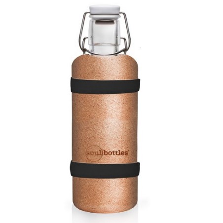 Soulsleeve schwarz – Kork-Schutzhülle für Soulbottle 0,6 l