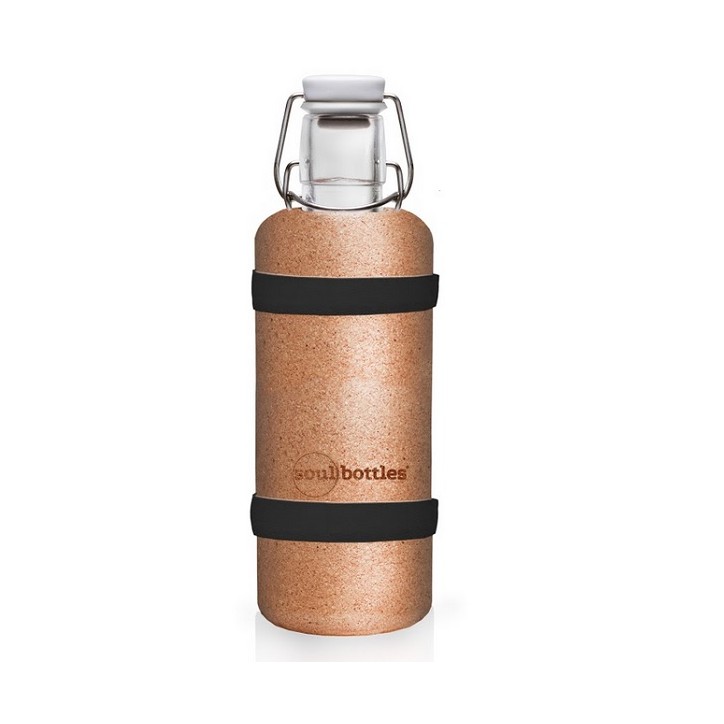 Soulsleeve Black – Cork Bottle Sleeve for Soulbottle 0.6 l