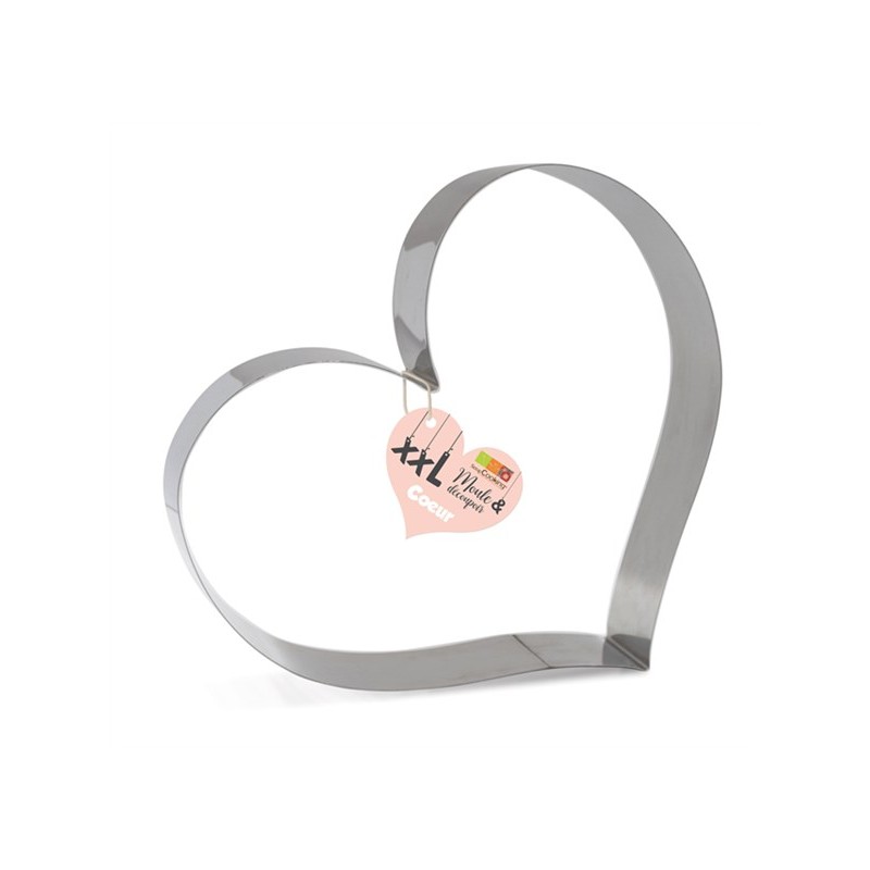 ScrapCooking Baking Frame Heart, 24x27cm