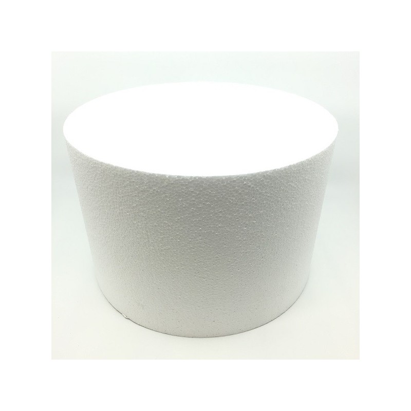 Decora 30x20cm Round Cake Dummy, extra high