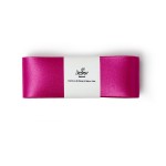 Decora Double Satin Ribbon Fuchsia, 40mm x 3m