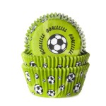 House of Marie Cupcake Liners Soccer Goal Green, 50pcs