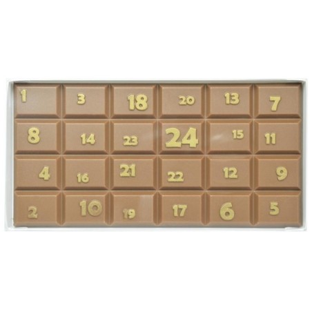 Advents Calendar Chocolate Bar Mould 0582