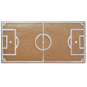 Soccer Field Chocolate Bar Chocolatemould, 100g