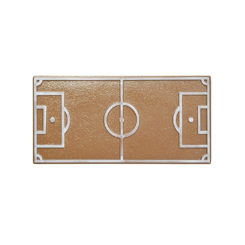 Fussballfeld Schokoladen-Tafel Giessform, 100g