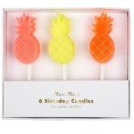 Meri Meri Pineapple Cake Candles, 6 pcs