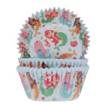 House of Marie Mermaid Cupcake Cases, 50pcs