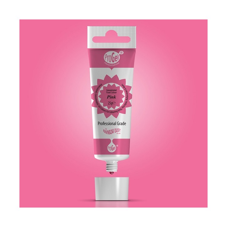 Pink Progel Food Colouring by Rainbow Dust Pink Progel Food Colouring by Rainbow Dust