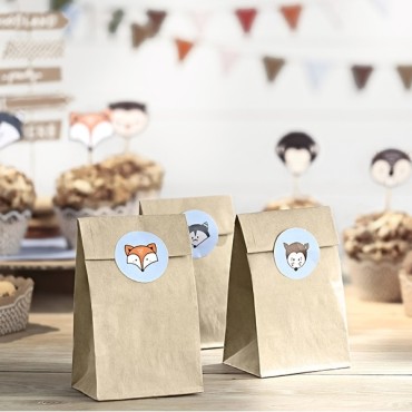 Woodland Treat Bags Partyware
