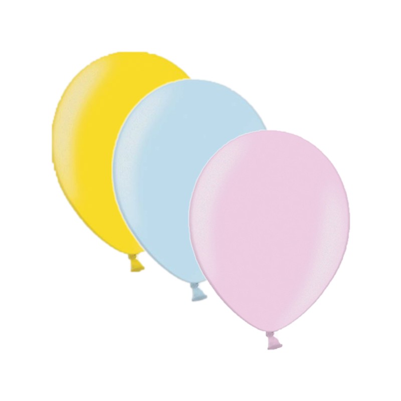27cm Bakeria Luftballons Baby Mix, 15 Stück