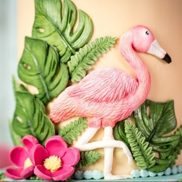 Karen Davies Tropical Birds Sugarcraft Mould