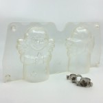 Double Angel with Star Chocolate Mould, 136mm