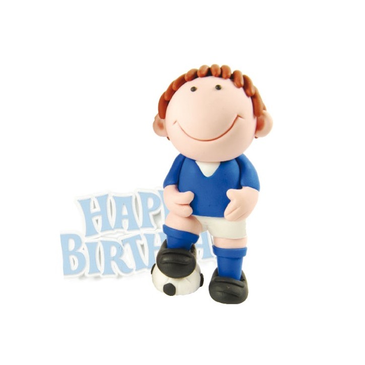 Soccer Player Cake Topper CD102B Soccer Player Cake Topper CD102B