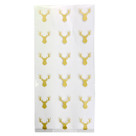 Anniversary House Gold Stags Cello Bags, 20 pcs