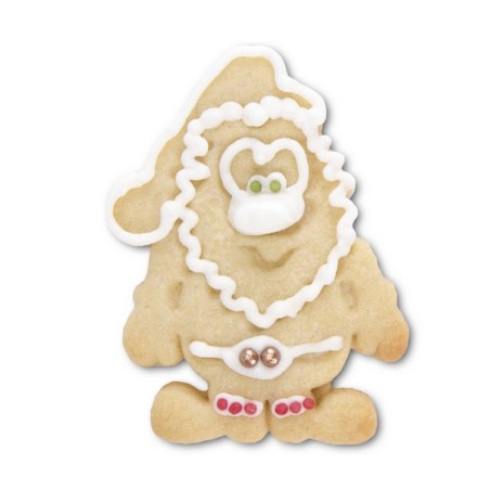 Red Santa Claus 3D Cookie Cutter