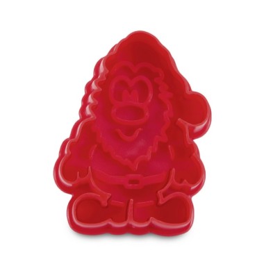 Red Santa Claus 3D Cookie Cutter