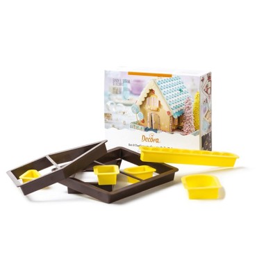 Decora Gingerbread House Cutter Set