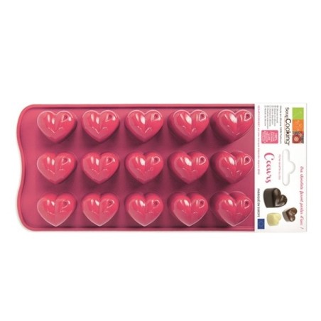 Heart Chocolate Mould 15pcs