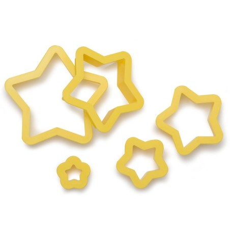 Star Shaped Cookie Cutter Set 0255312