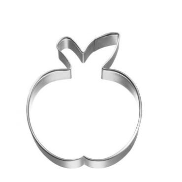 Apple Shaped Metal Cookie Cutter