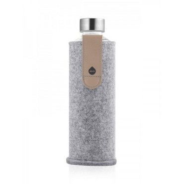 750ml Glass Bottle Mismatch White with Feld Cover Sand Sky - 3830054689015