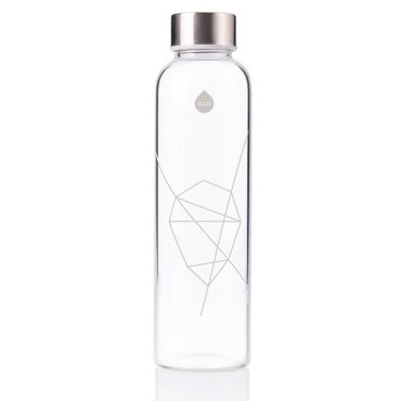 750ml Glass Bottle Mismatch White with Feld Cover Sand Sky - 3830054689015