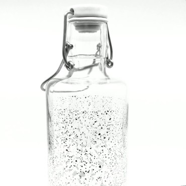 Reusable Glass Bottle 1 Litre ICEBREAKER SOULBOTTLES